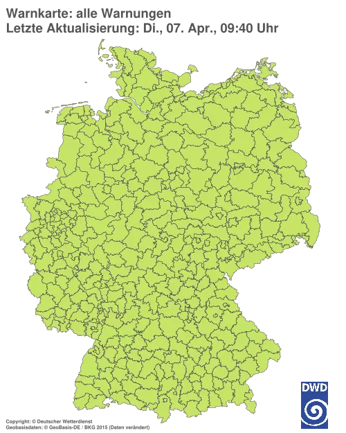 Aktuelle Wetterwarnungen für %region%