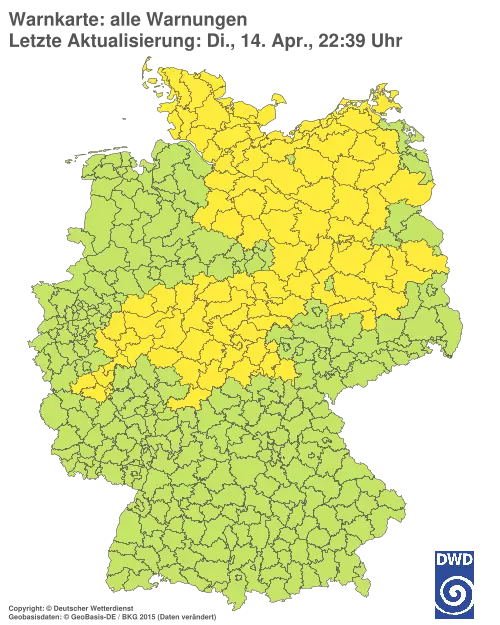 Aktuelle Wetterwarnungen für %region%