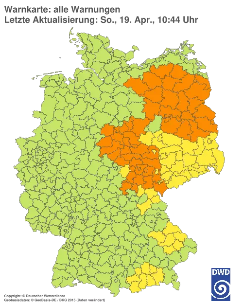 Aktuelle Wetterwarnungen für %region%