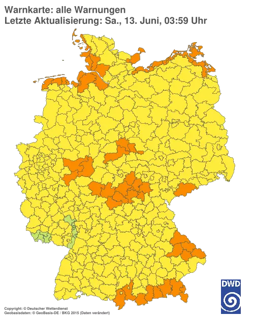 Aktuelle Wetterwarnungen für %region%