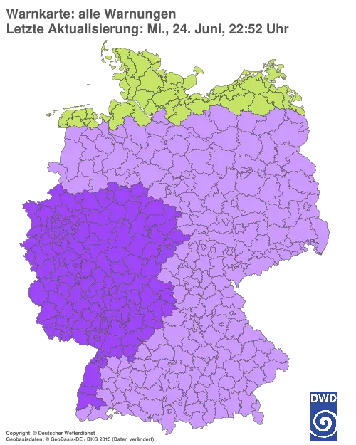 Aktuelle Wetterwarnungen für %region%