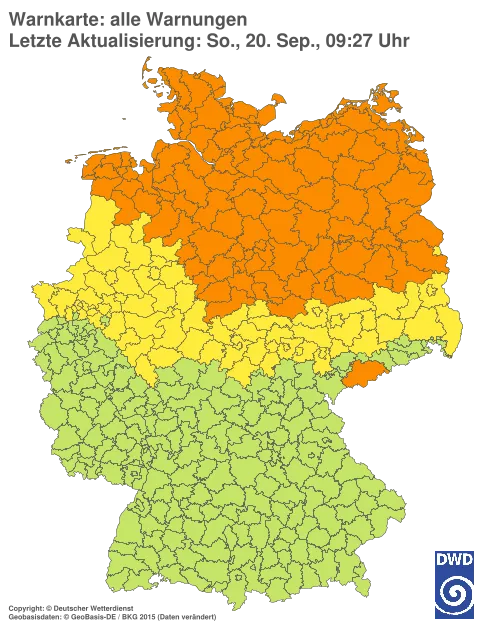 Aktuelle Wetterwarnungen für %region%